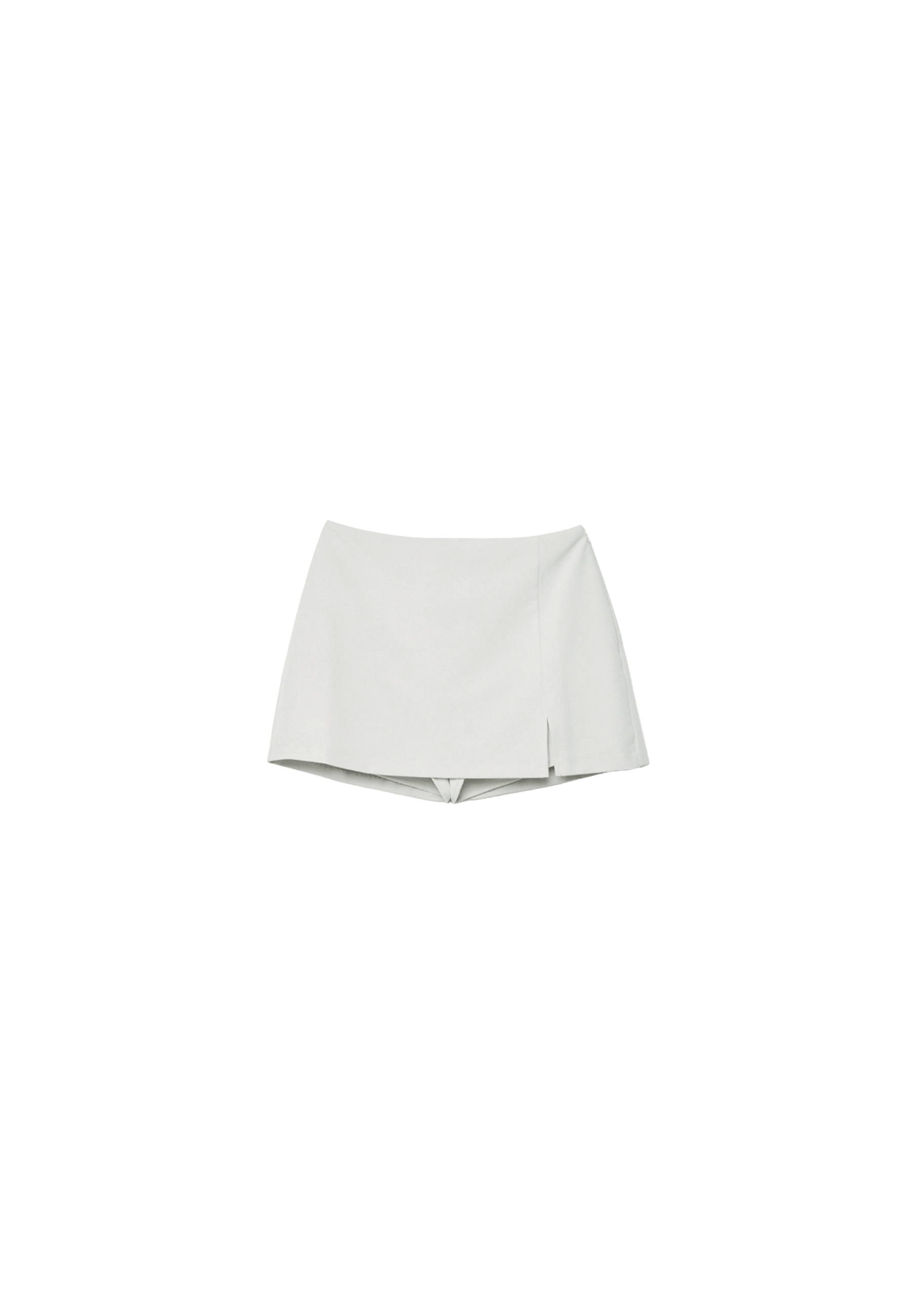 Skort with side split — Ice