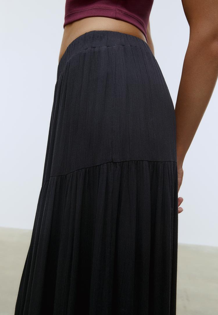 jupe midi boheme