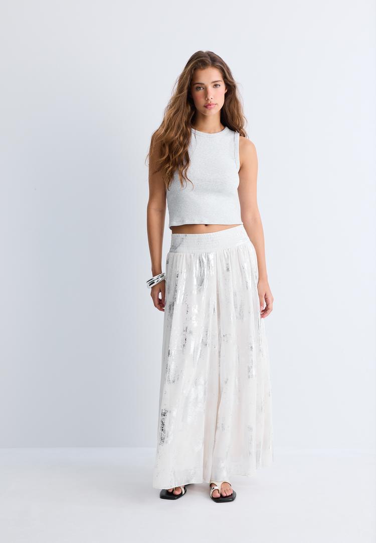 pantalon culotte foil