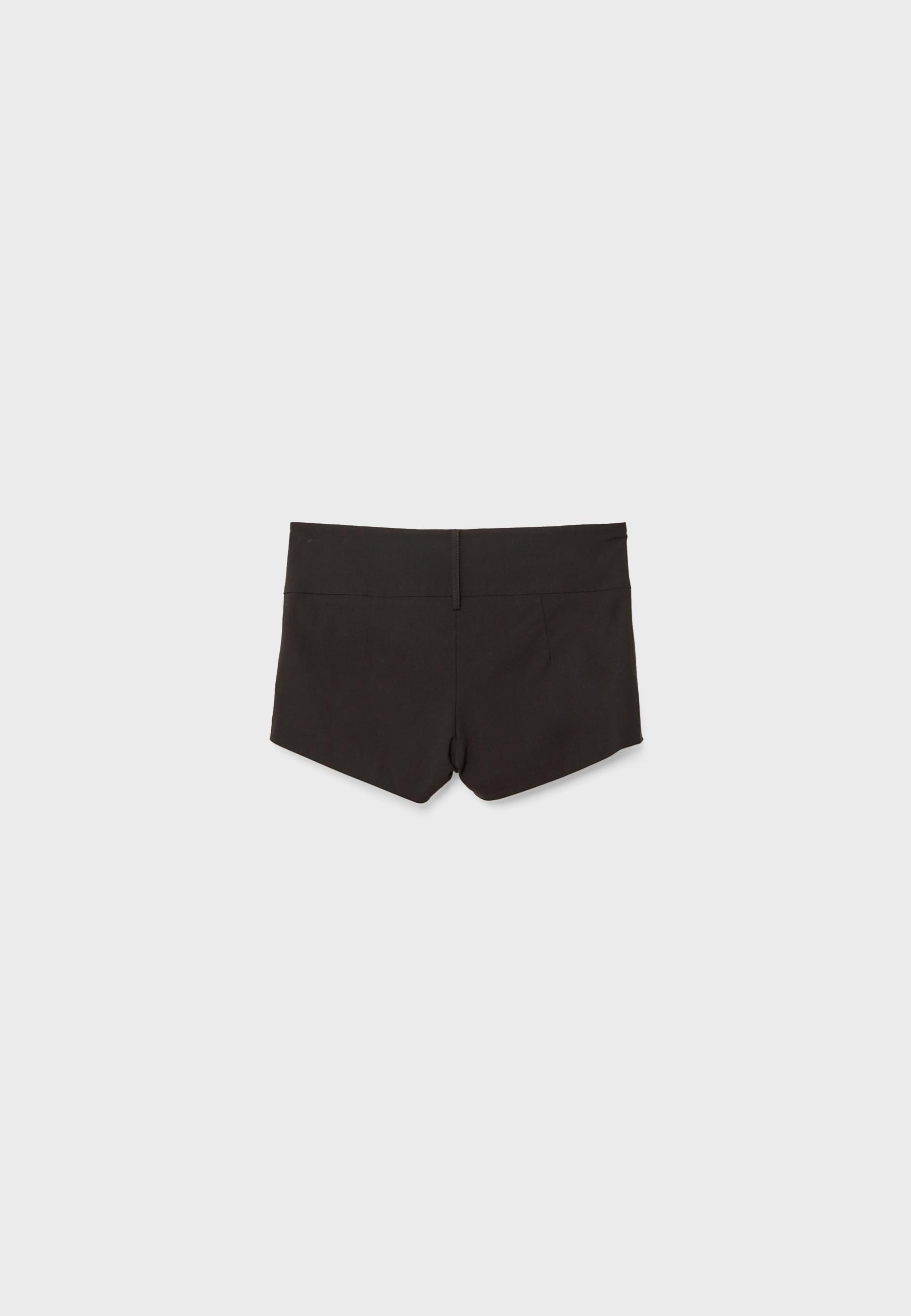 Mini smart shorts — Black