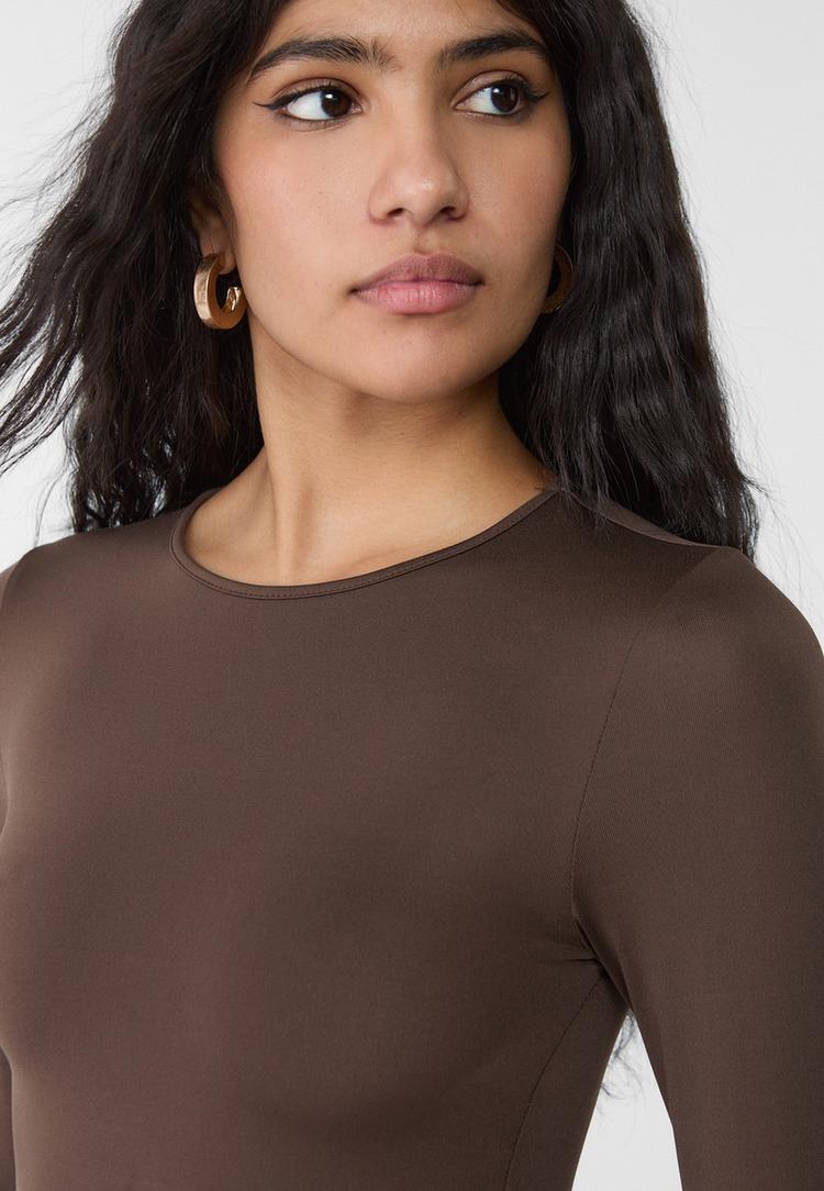 camiseta poliamida manga larga