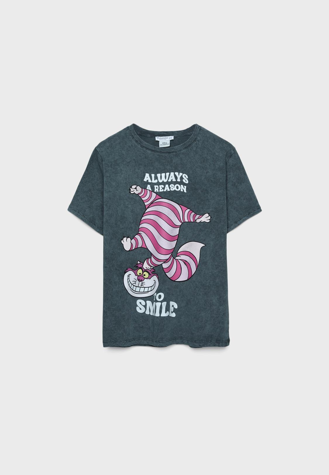 Disney Camiseta Print Stradivarius Camiseta Estampado Disney Mode