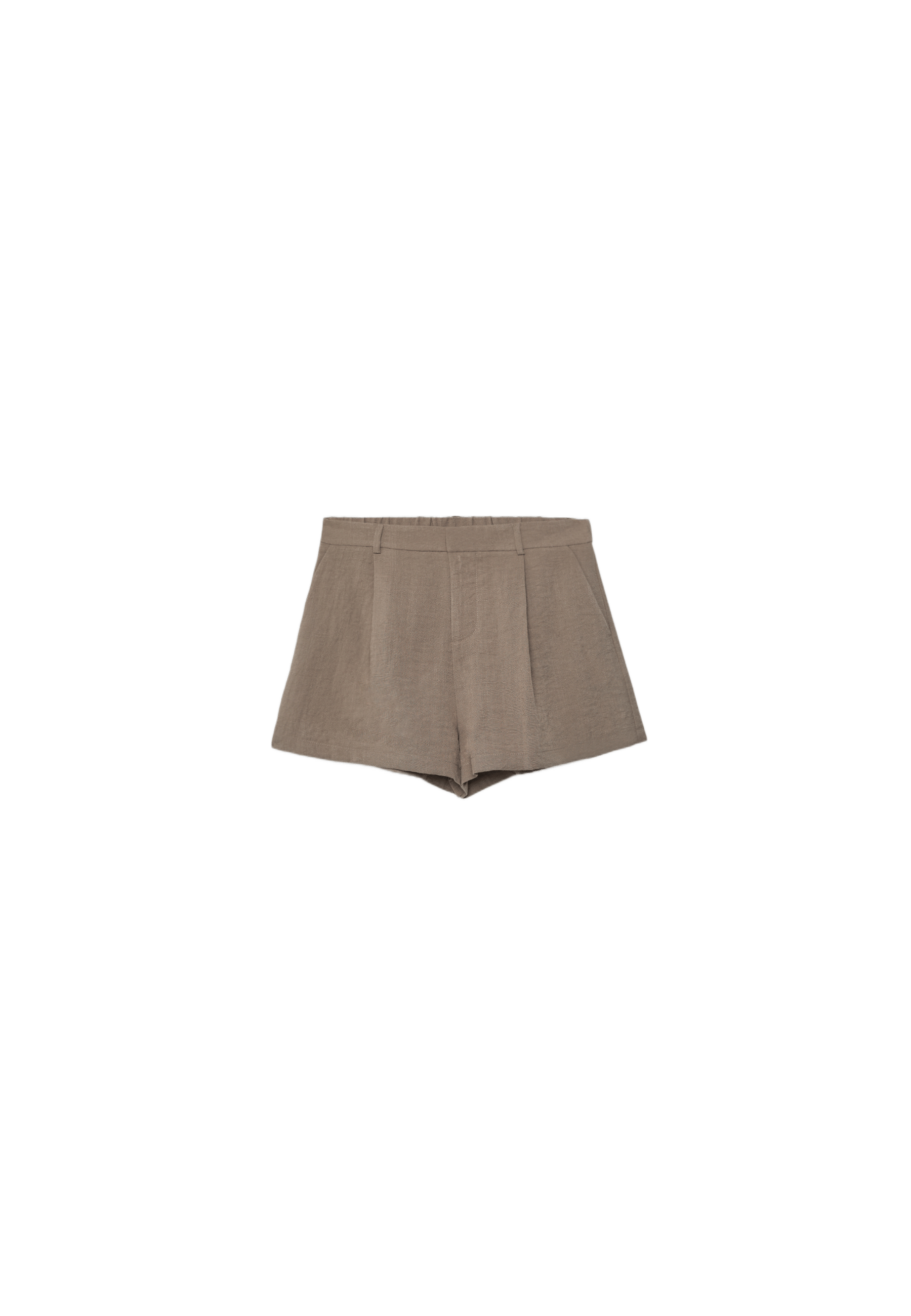 Smart rustic shorts — Brown