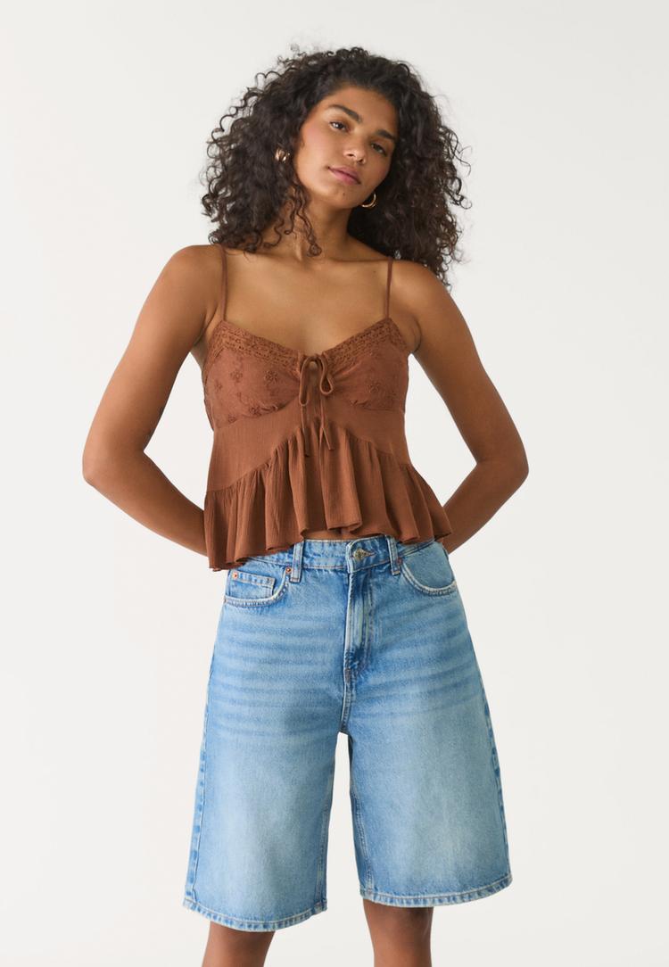 d95 jort bermuda denim