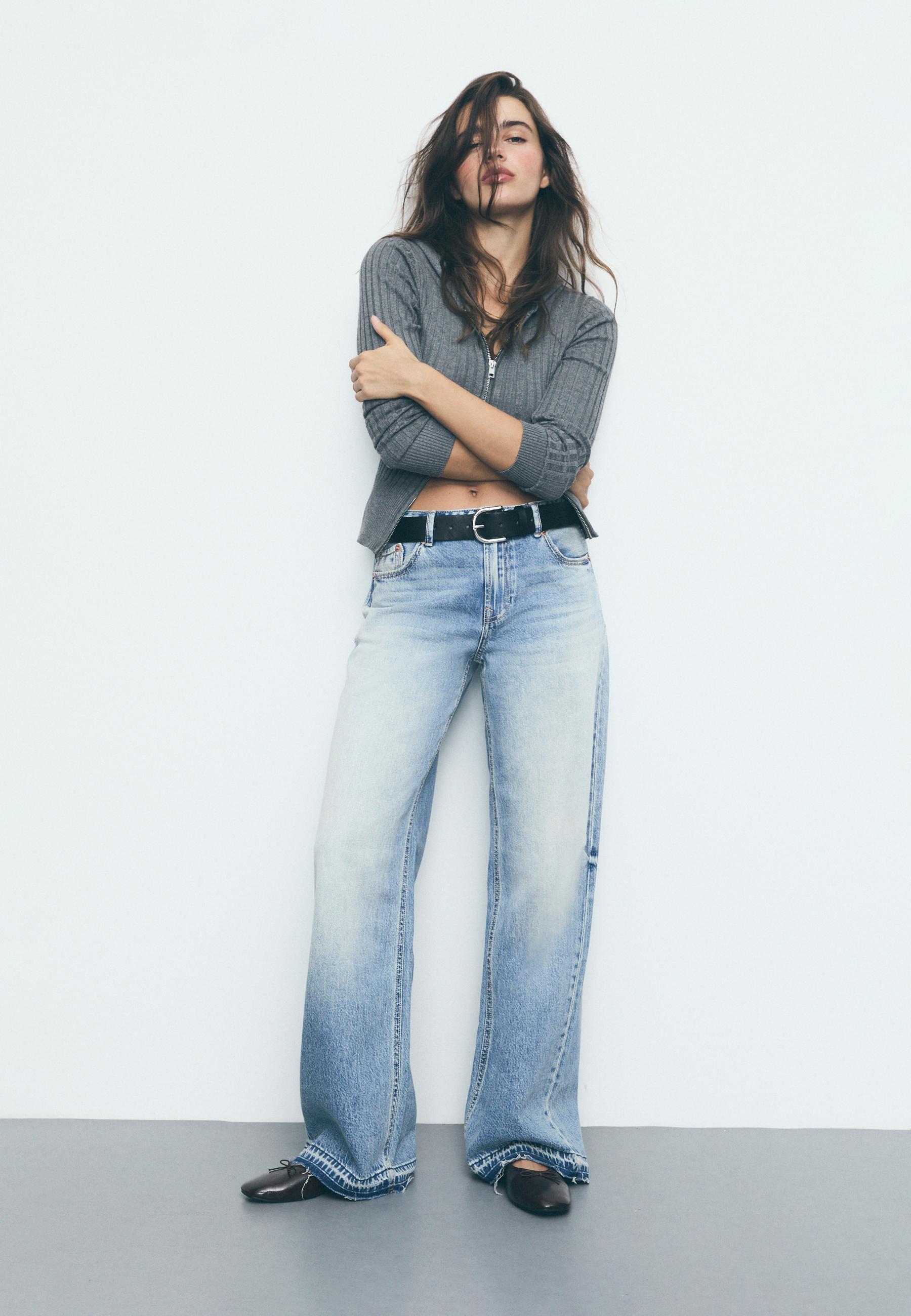 D91 Jean low wide leg