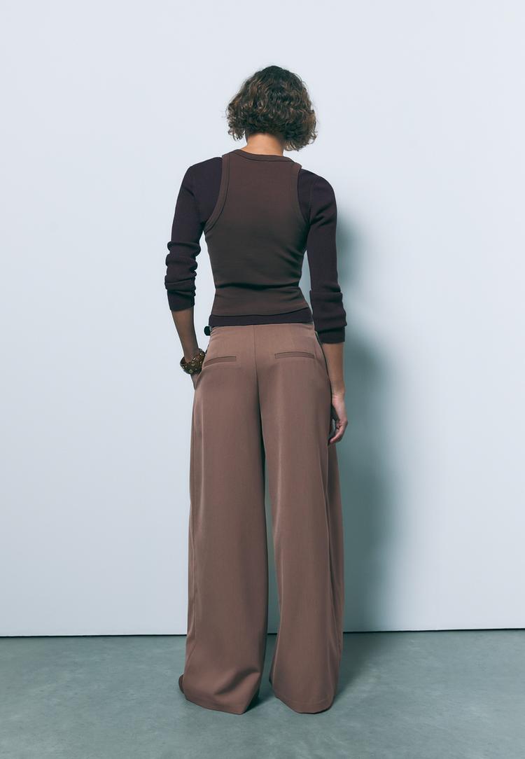 pantalon maxi pinza cinturon