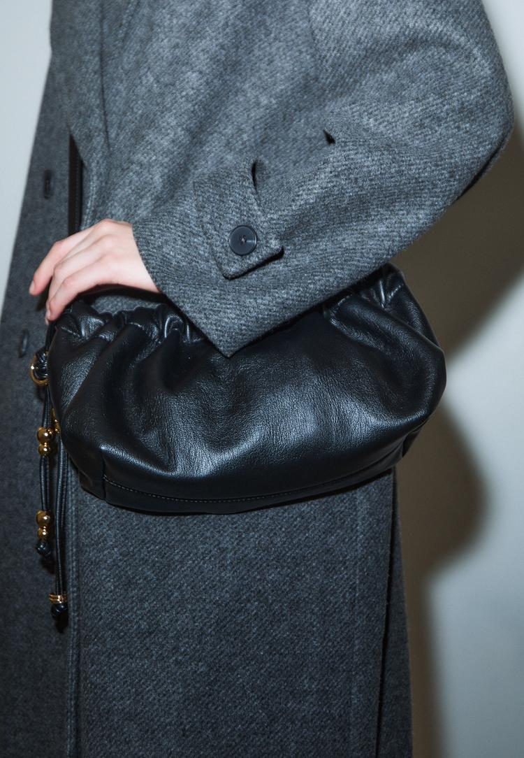 bolso bandolera abalorios