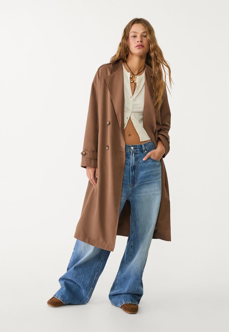trench fluido largo