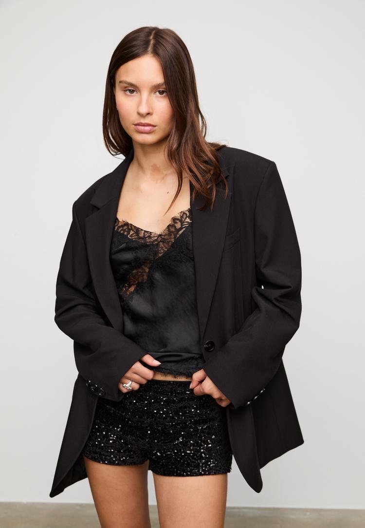 mini shorts lentejuelas