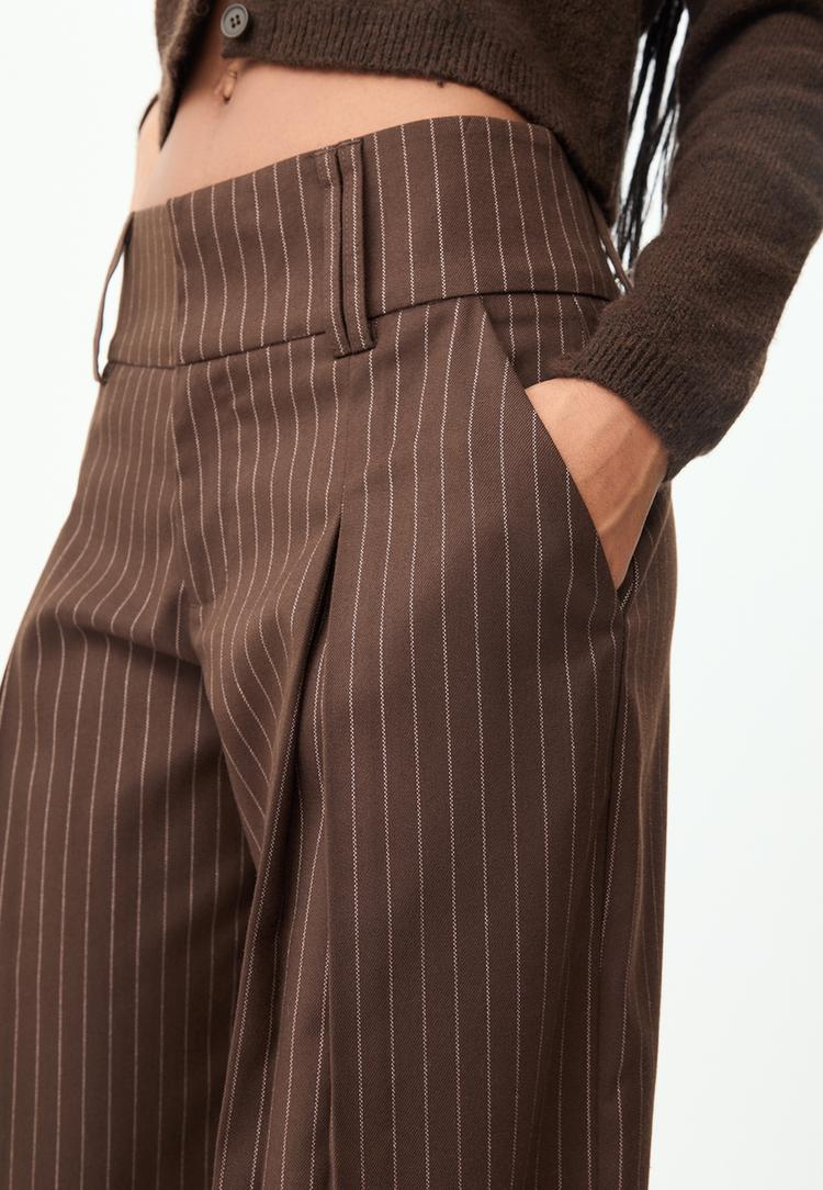 pantalon vestir cinturilla rayas