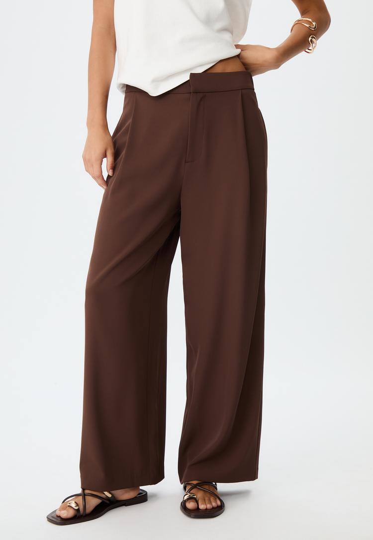 pantalon jupe culotte habille pinces