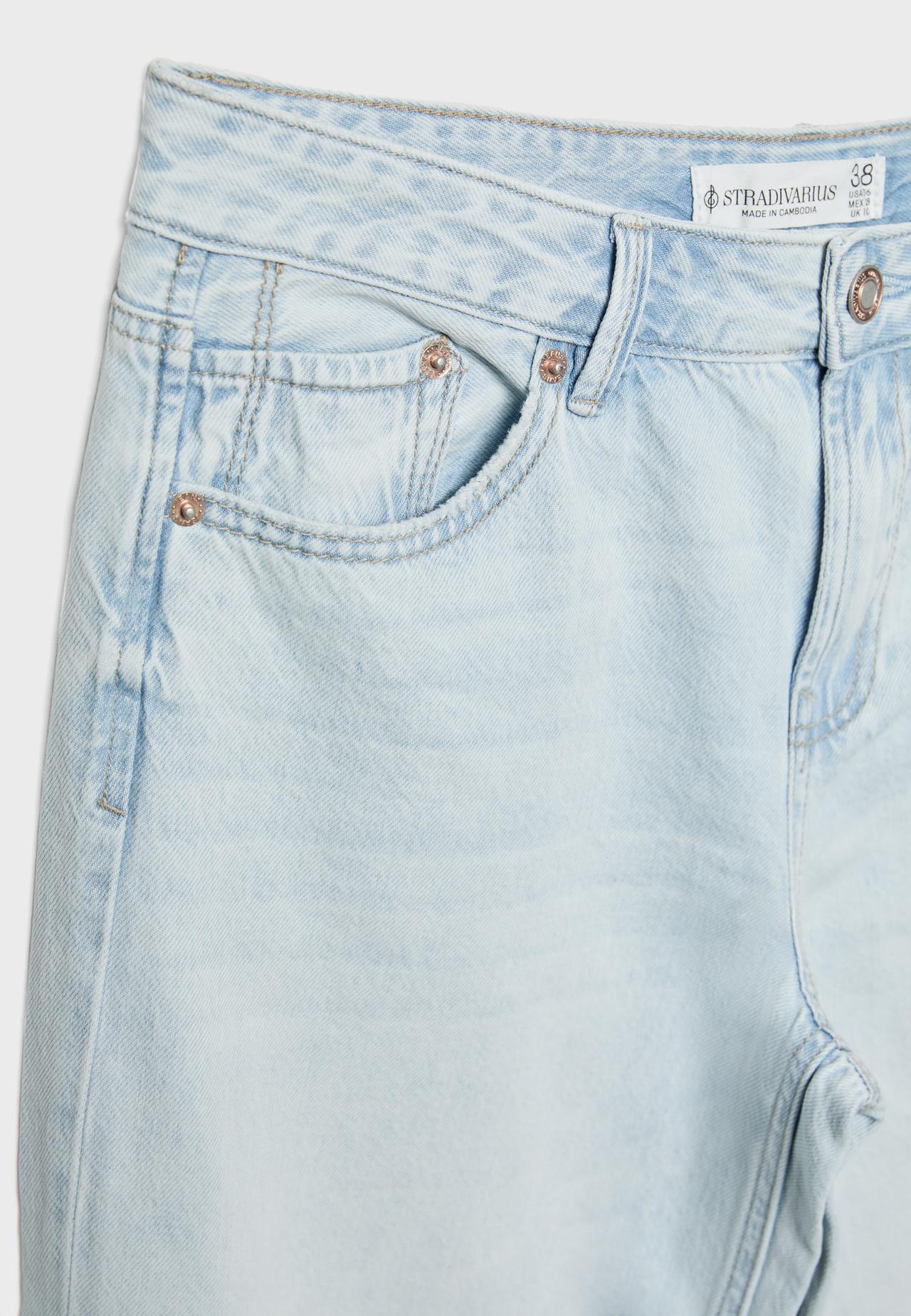 D91 low-rise wide-leg jeans — LIGHT BLEACH