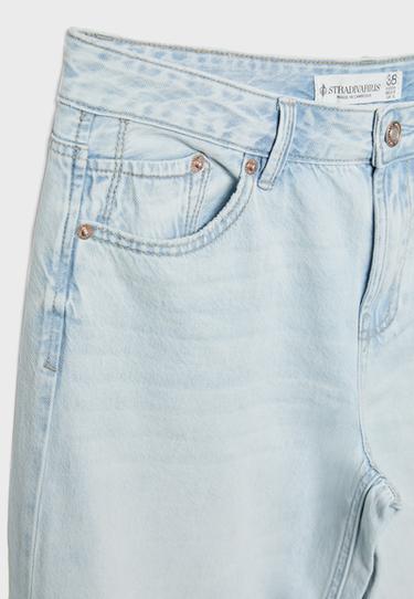 D91 low-rise wide-leg jeans — LIGHT BLEACH 9