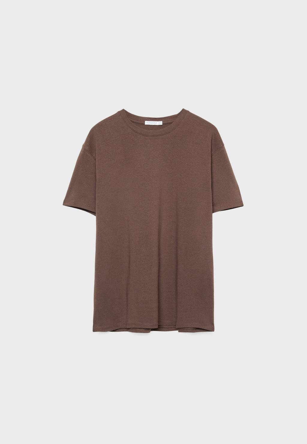 Camiseta básica boxy heavy weight