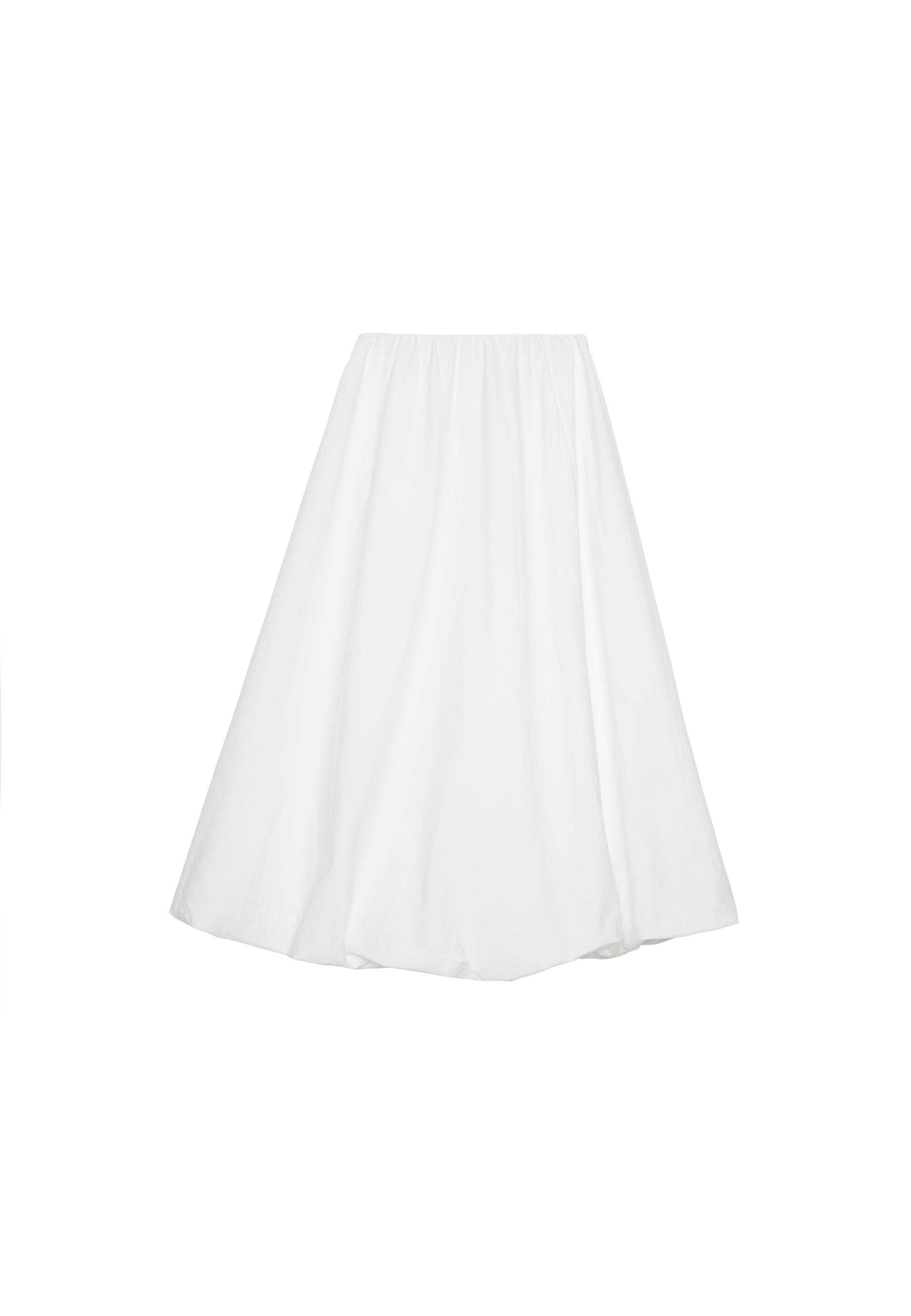 Maksi poplin balon etek - Görsel 15