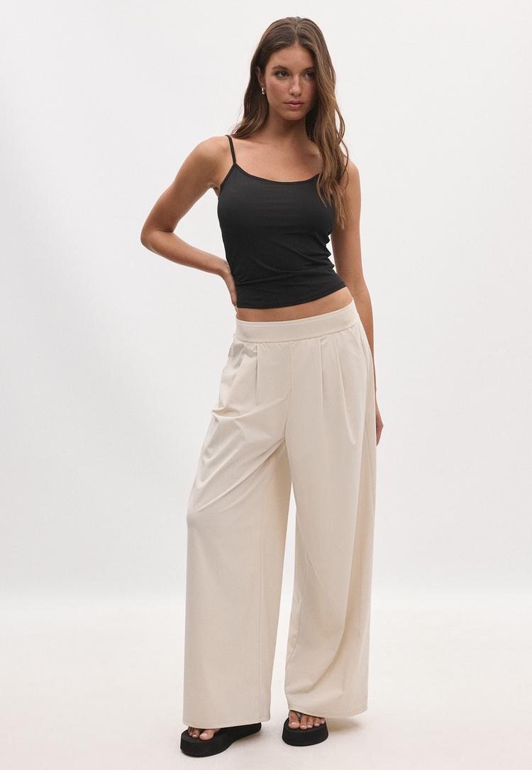 softtouch elasticated waist palazzo joggers