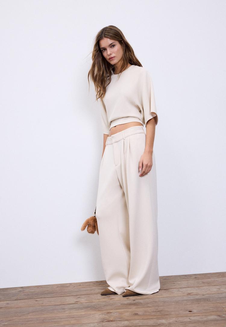 maglietta a maniche corte morbida al tatto