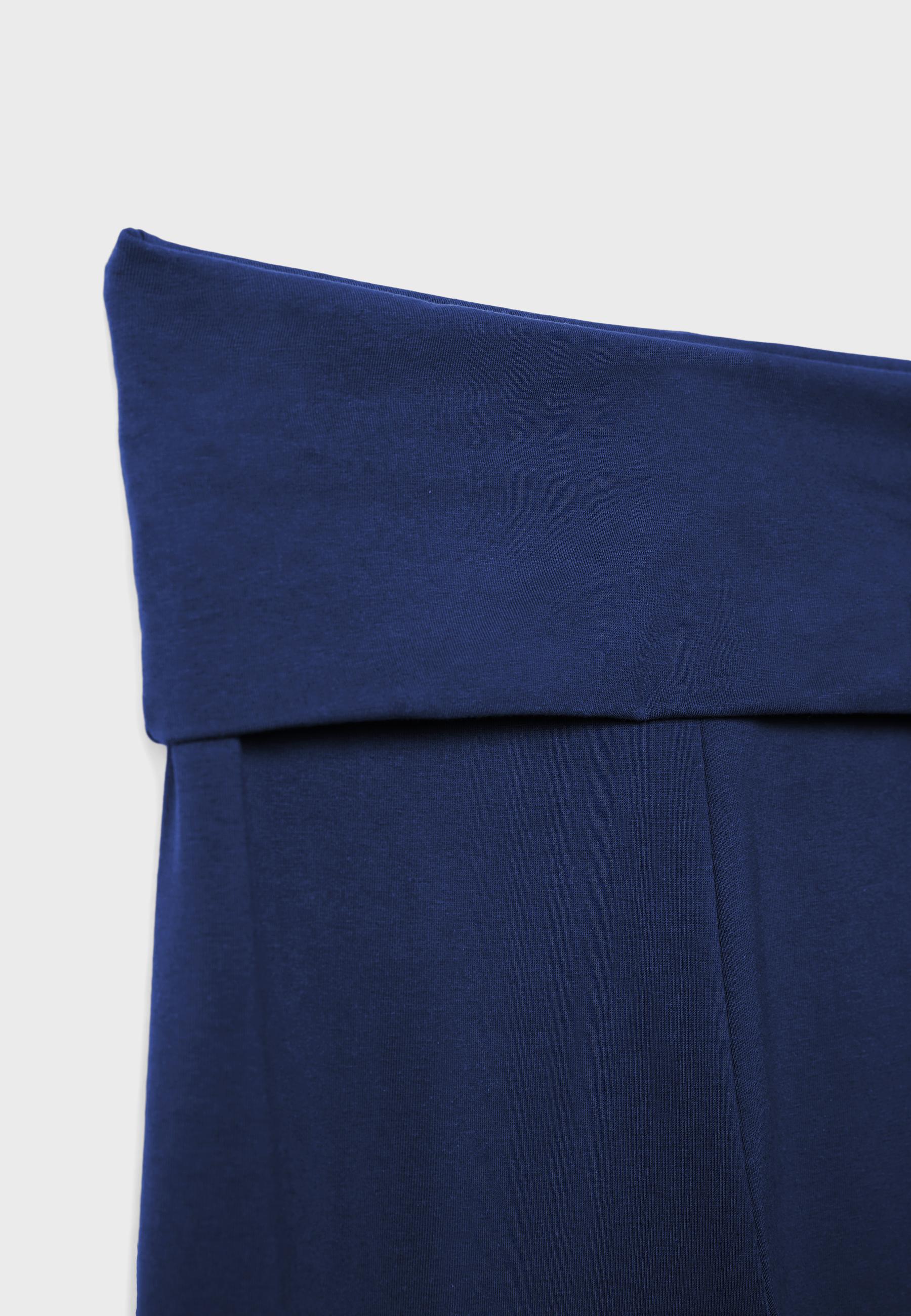 Flared leggings — Dark blue