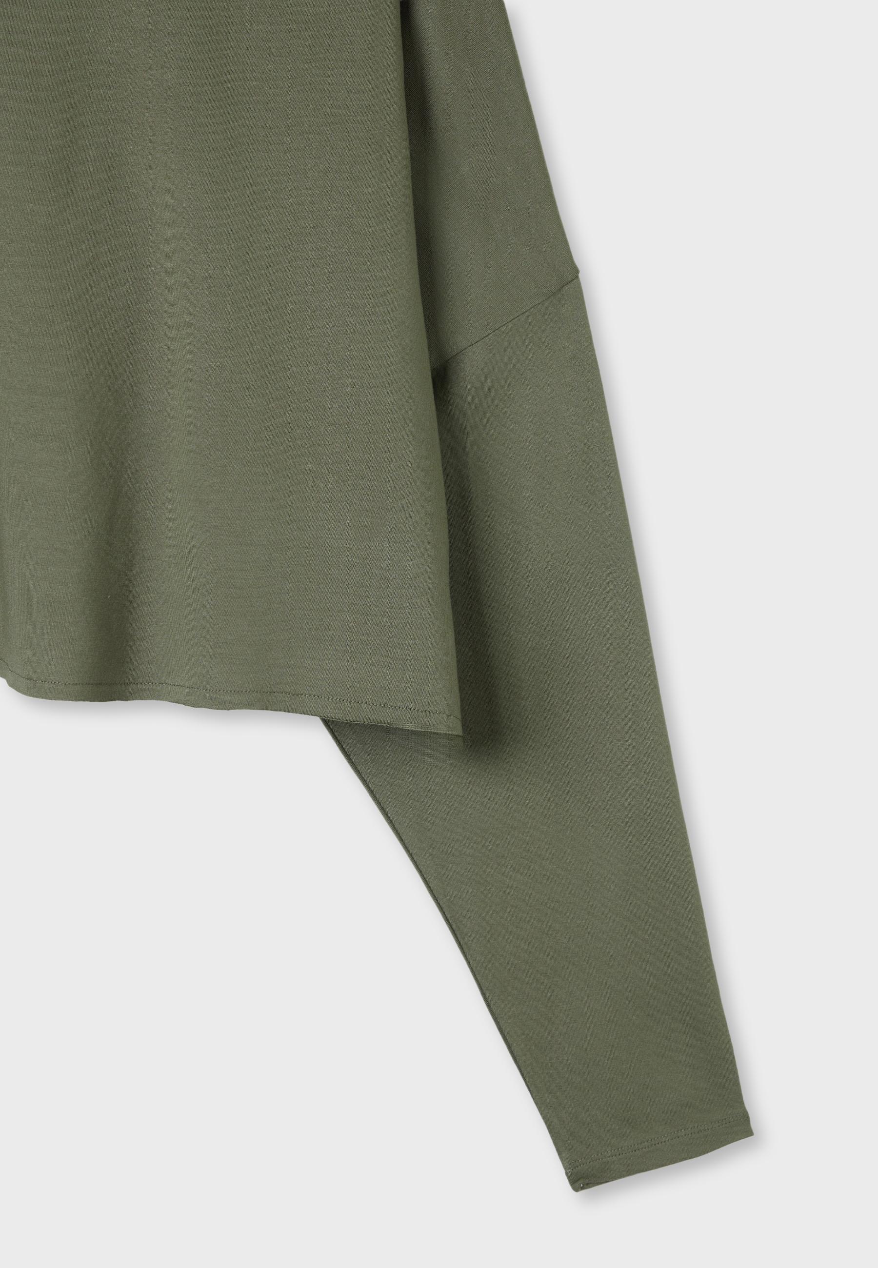 Long sleeve T-shirt — Khaki