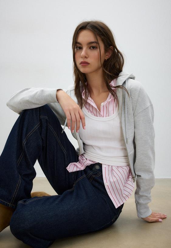 sudadera capucha cremallera