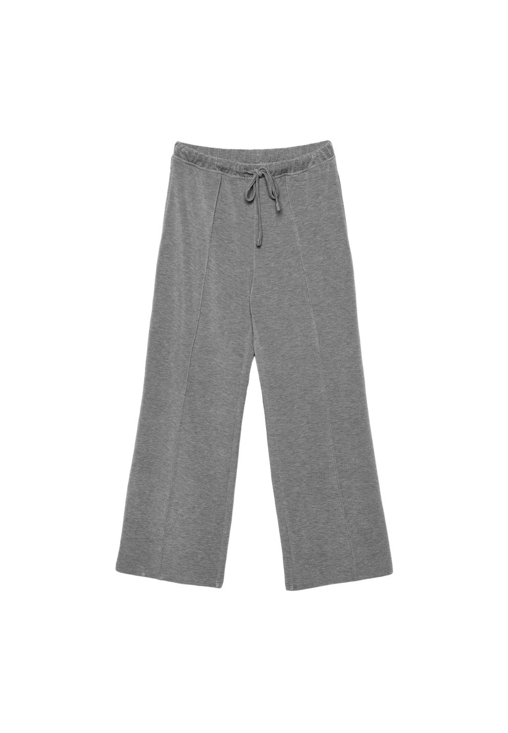 Pantalón wide leg nervio tacto suave