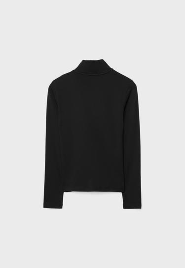Double zip T-shirt — Black 7