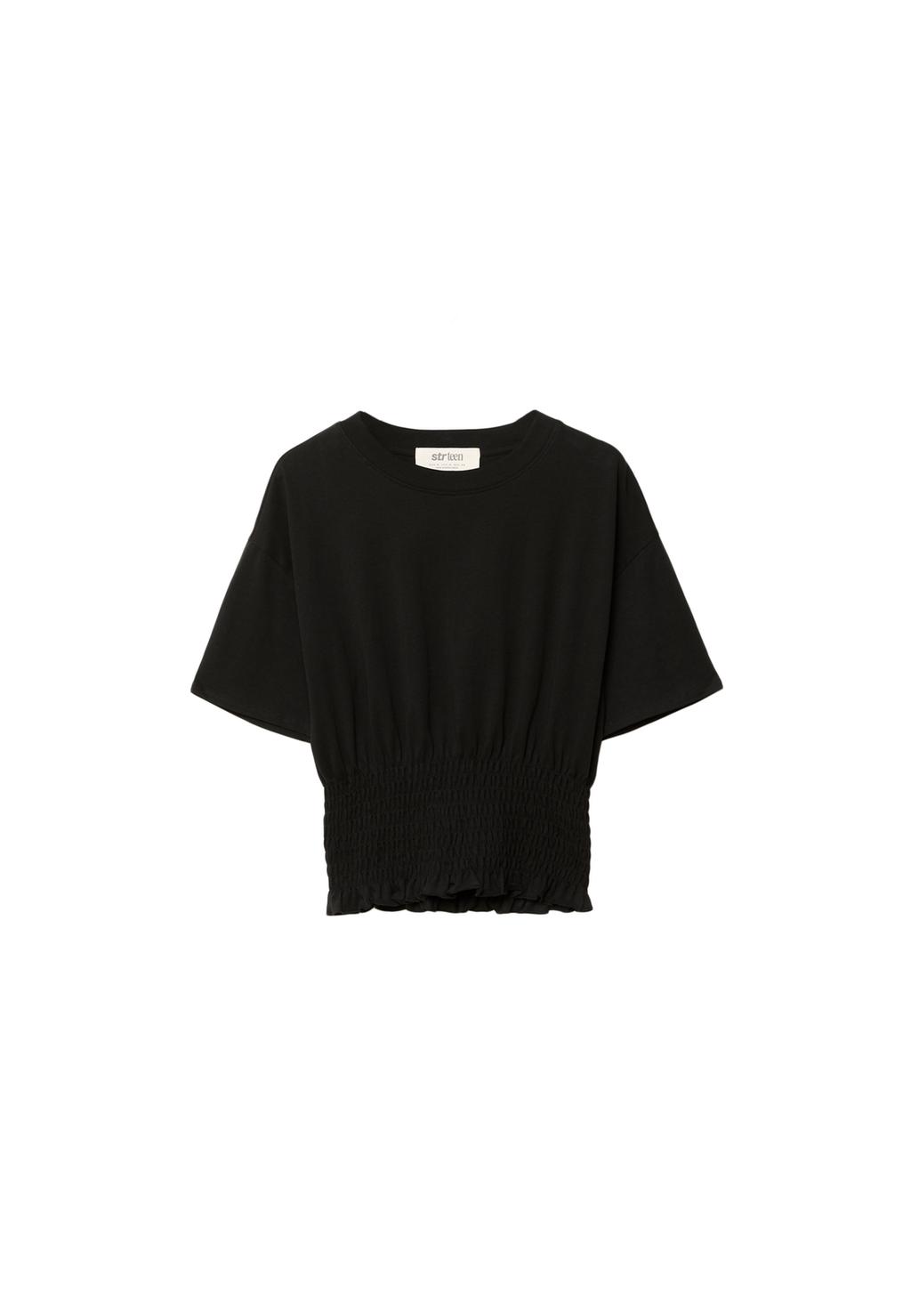 Camiseta cuerpo fruncido