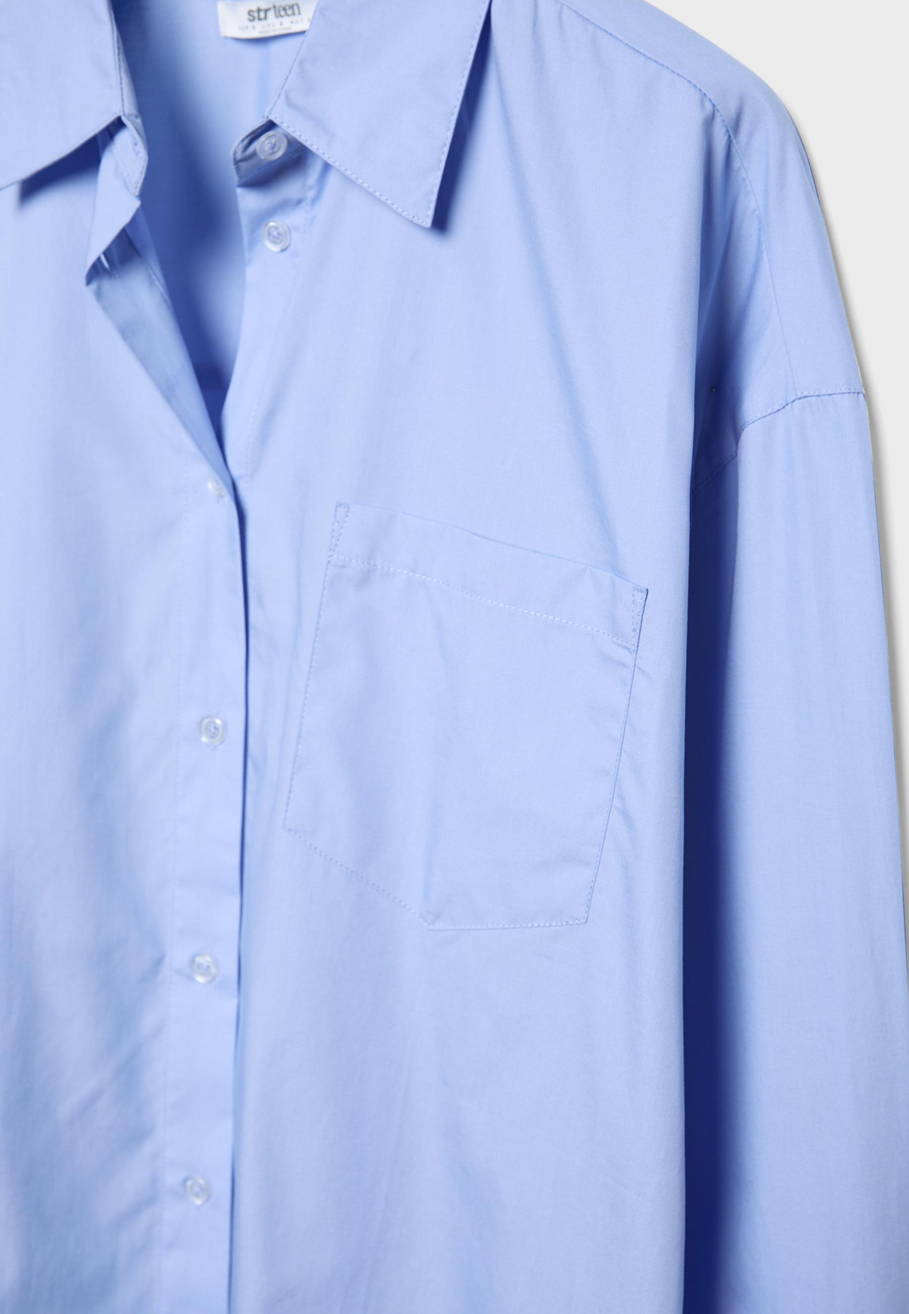 Oversize shirt — Sky blue