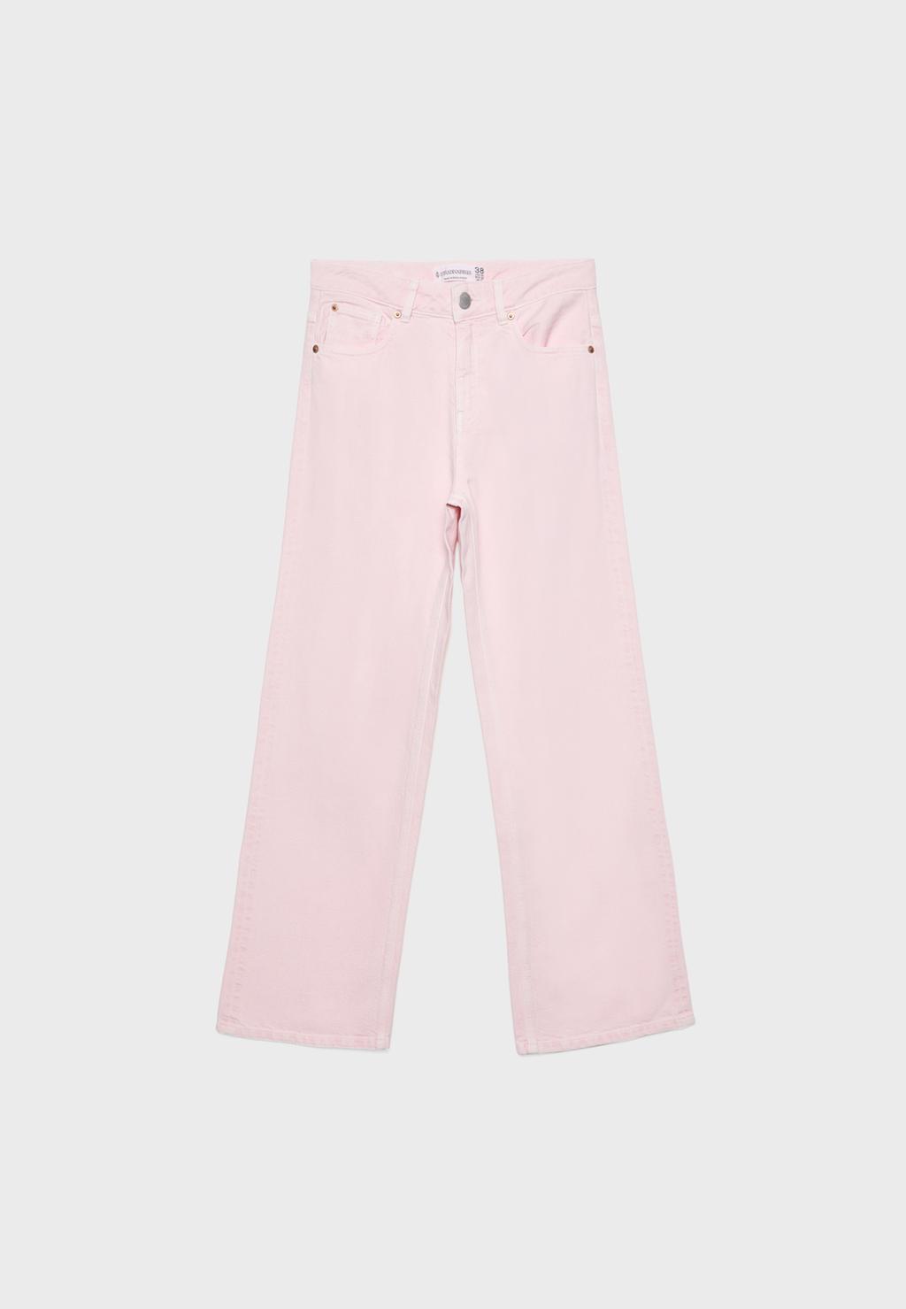 D92 Jean droit jambe large
