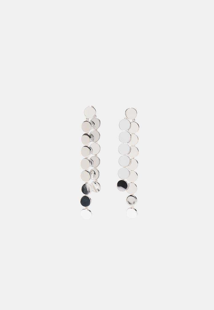 pendiente largo mini circulos