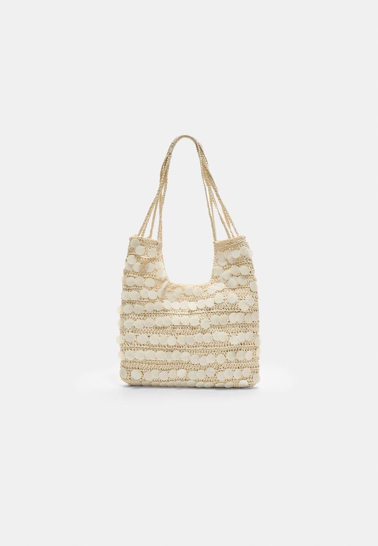 bolso hombro lentejuelas