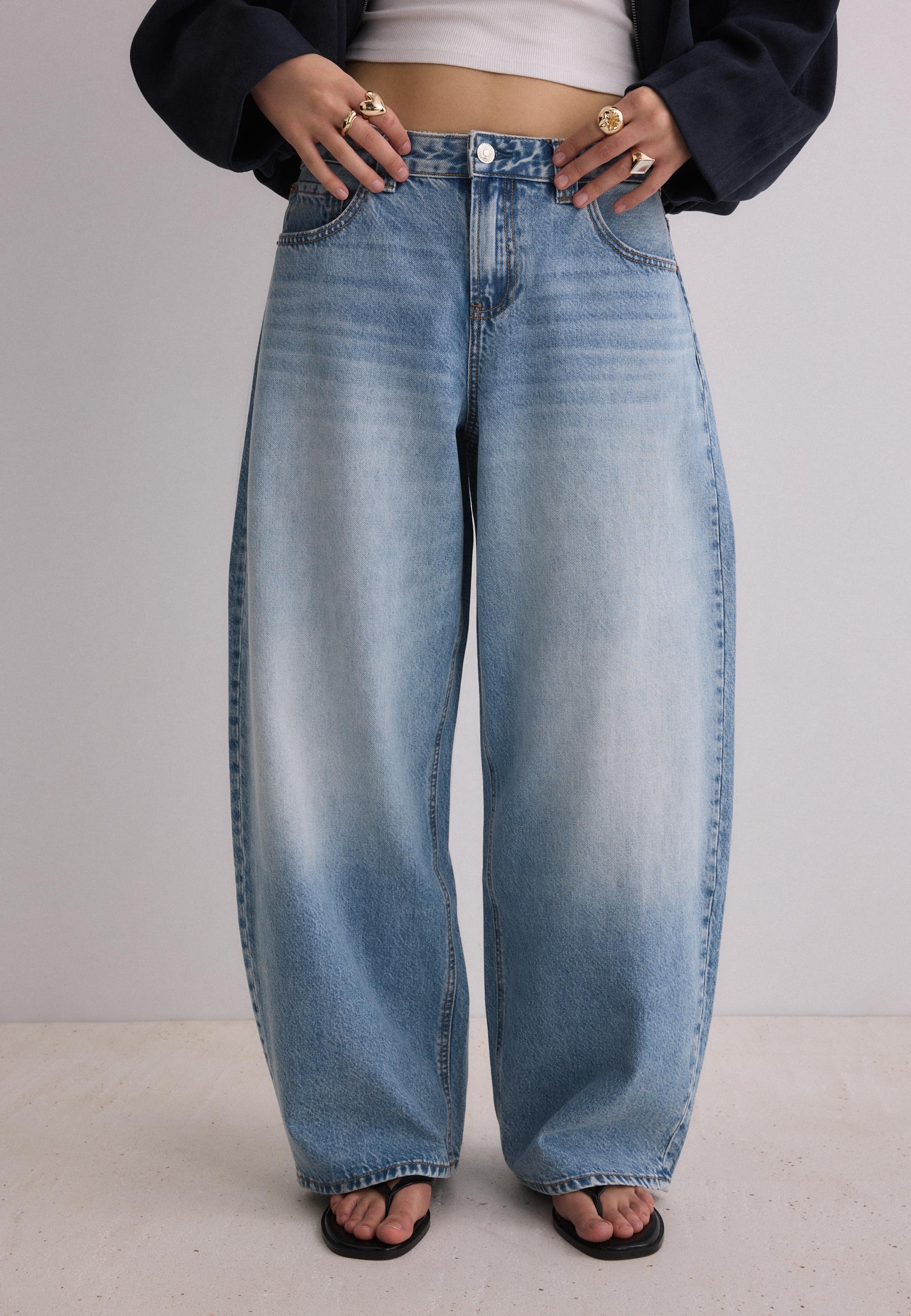 D80 barrel fit jean - Görsel 8