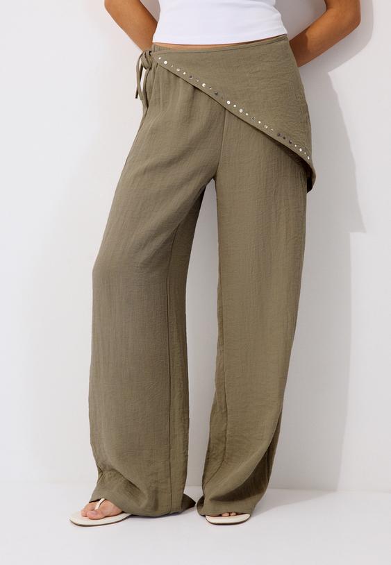 flowing scarf trousers