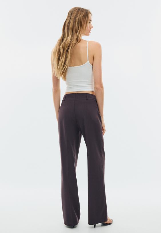 pantalon slim droit