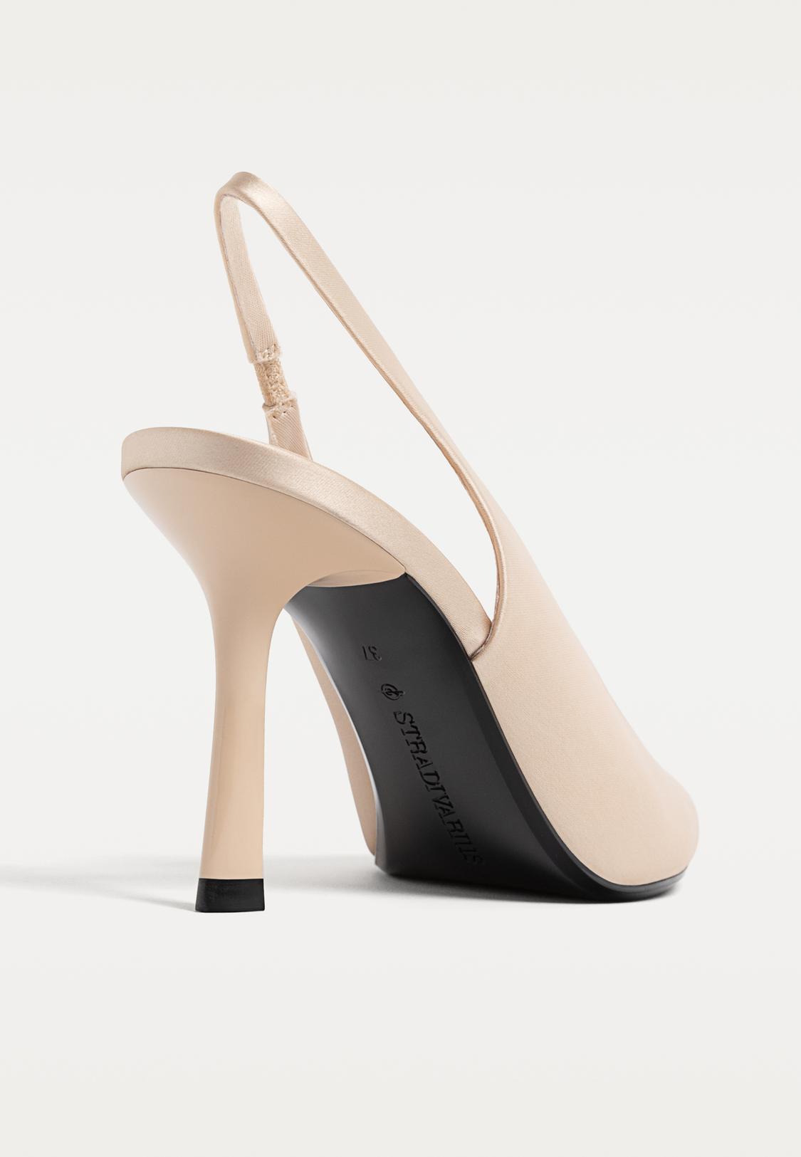 Lyst Stradivarius Zapatos Mujer Tacon Stradivarius Zapato Tacon