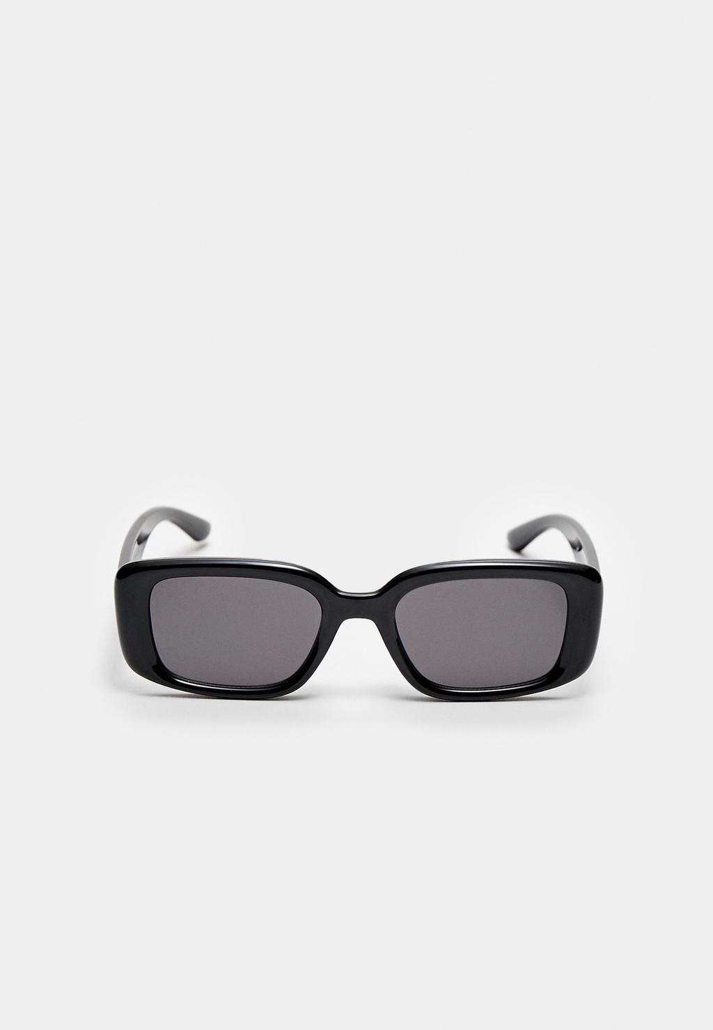 Gafas de sol rectangulares carey