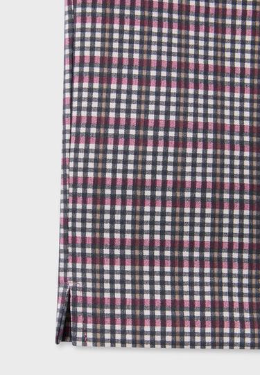 Check print capris — Ecru 8
