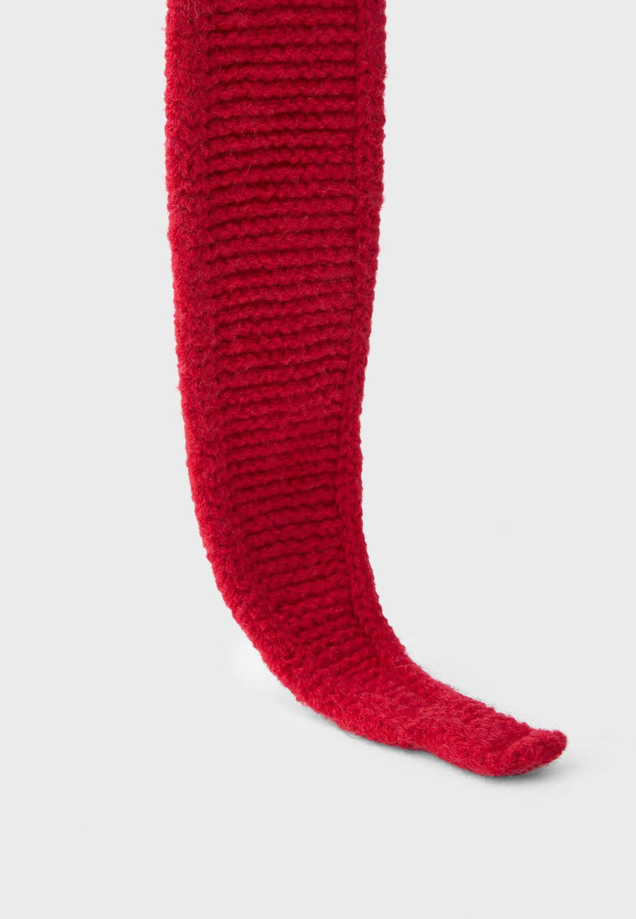 Triangle scarf — Red
