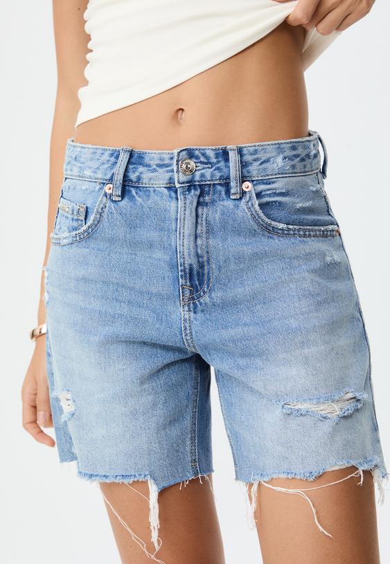 d93 short denim longline
