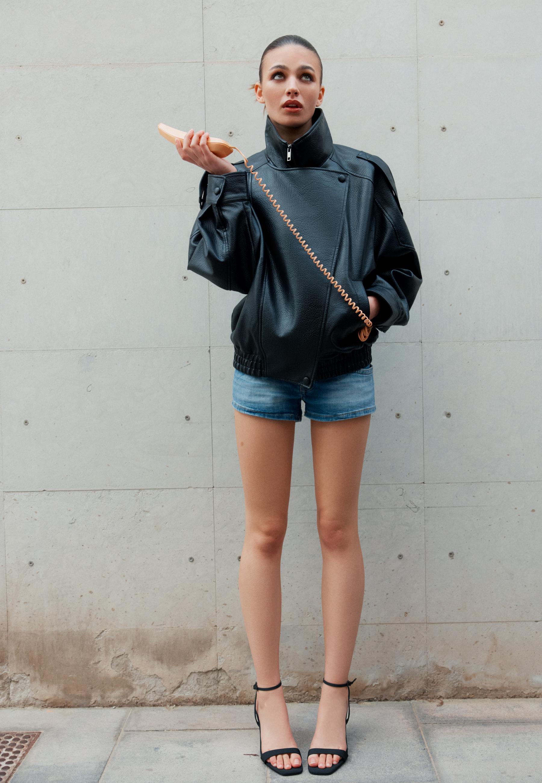 Faux Leather Jackets | Stradivarius Romania