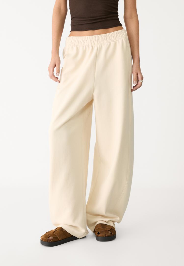 pantalon felpa barrel