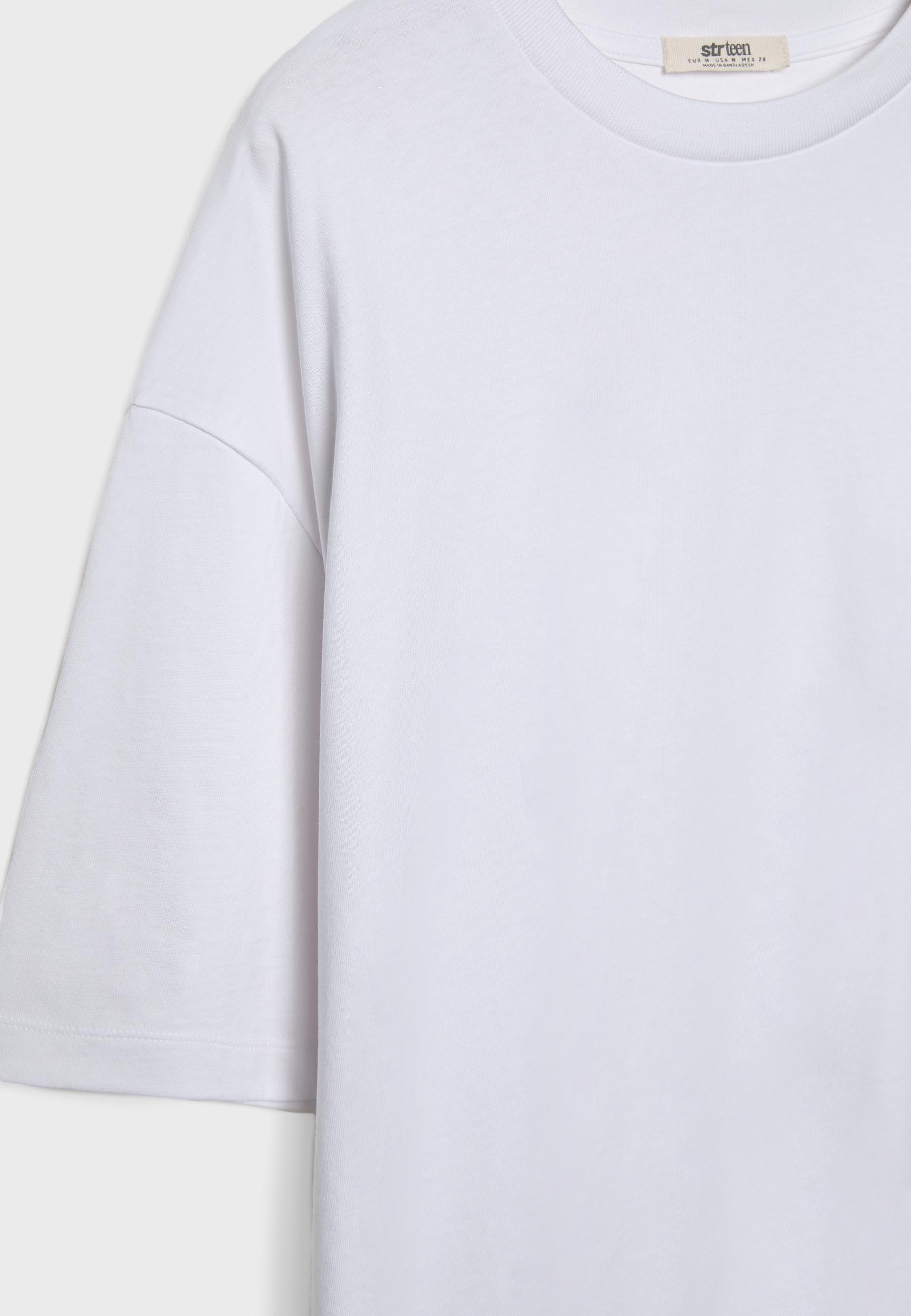 Oversize short sleeve T-shirt - Women's fashion