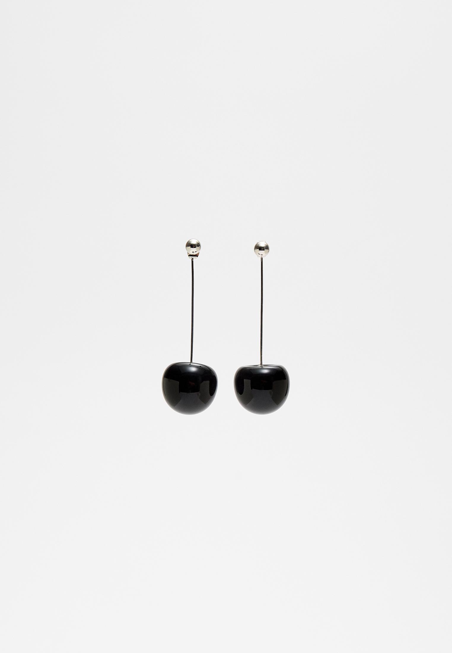 Cherry earrings women s fashion stradivarius united states