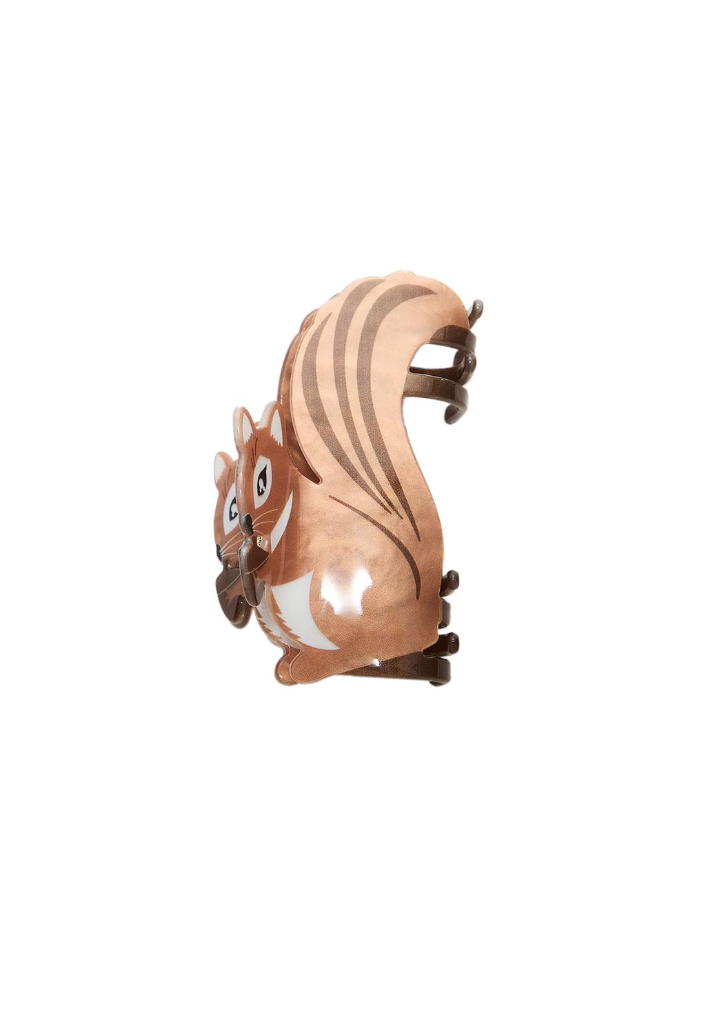 Squirrel hair clip