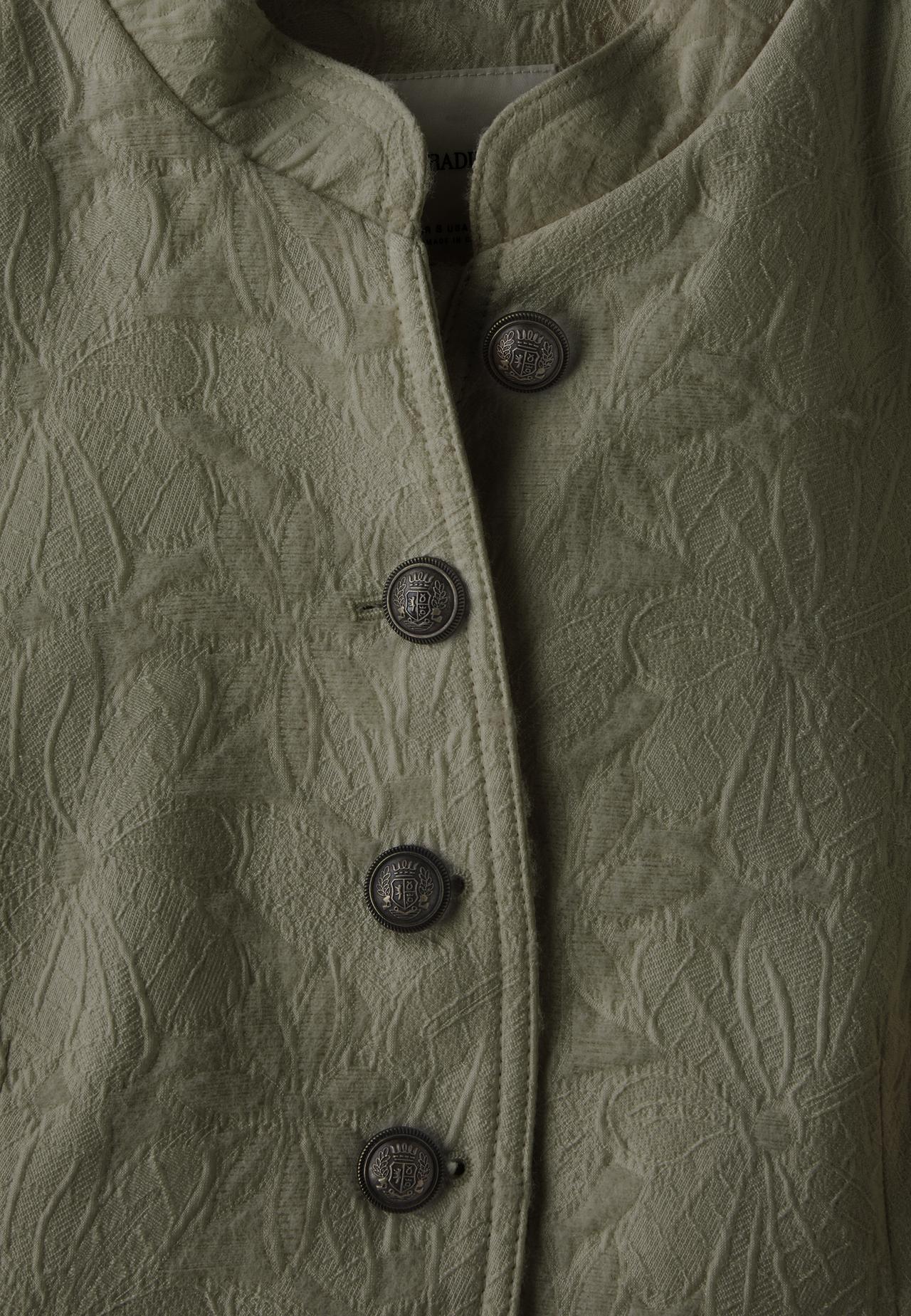 Jacquard blazer — Khaki