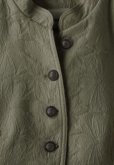 Jacquard blazer — Khaki 9