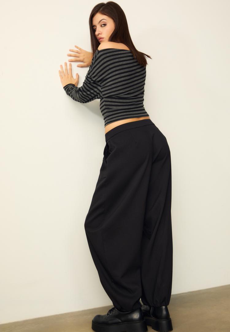 pantalon de vestir pinzas balloon