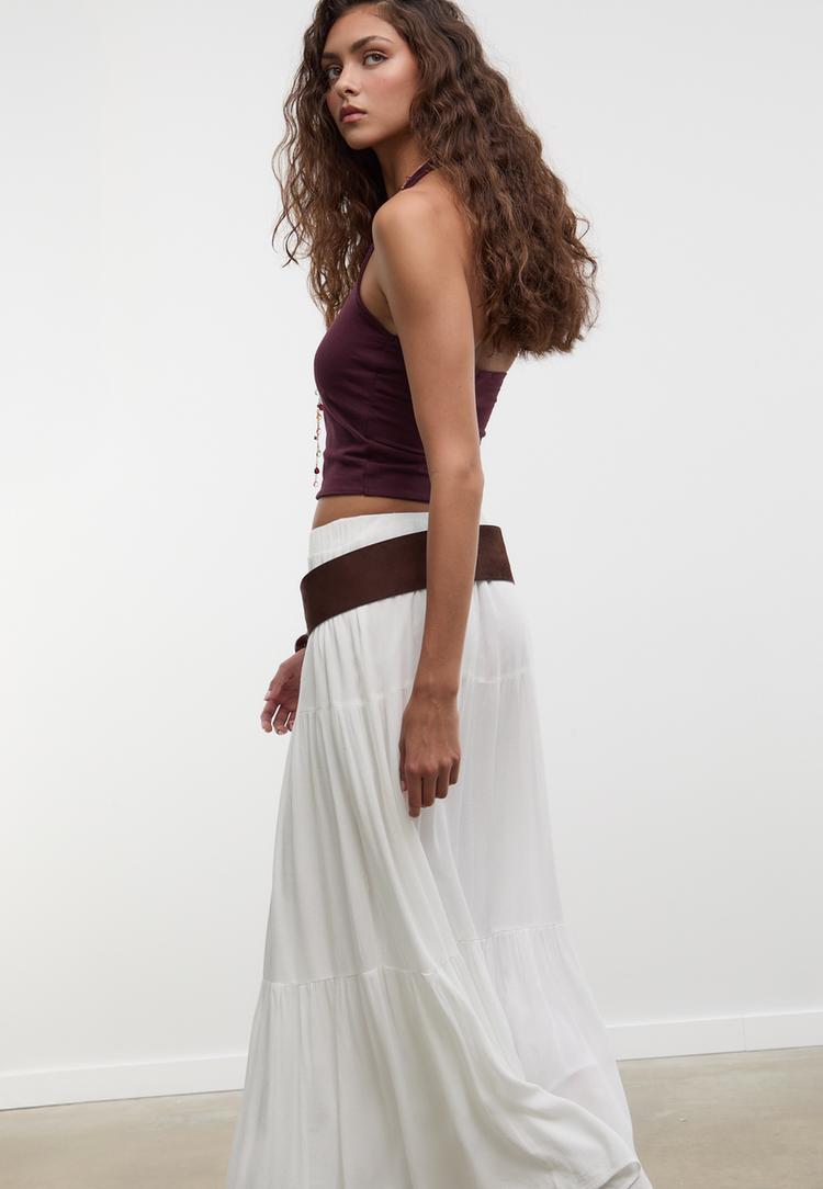 halter crop top
