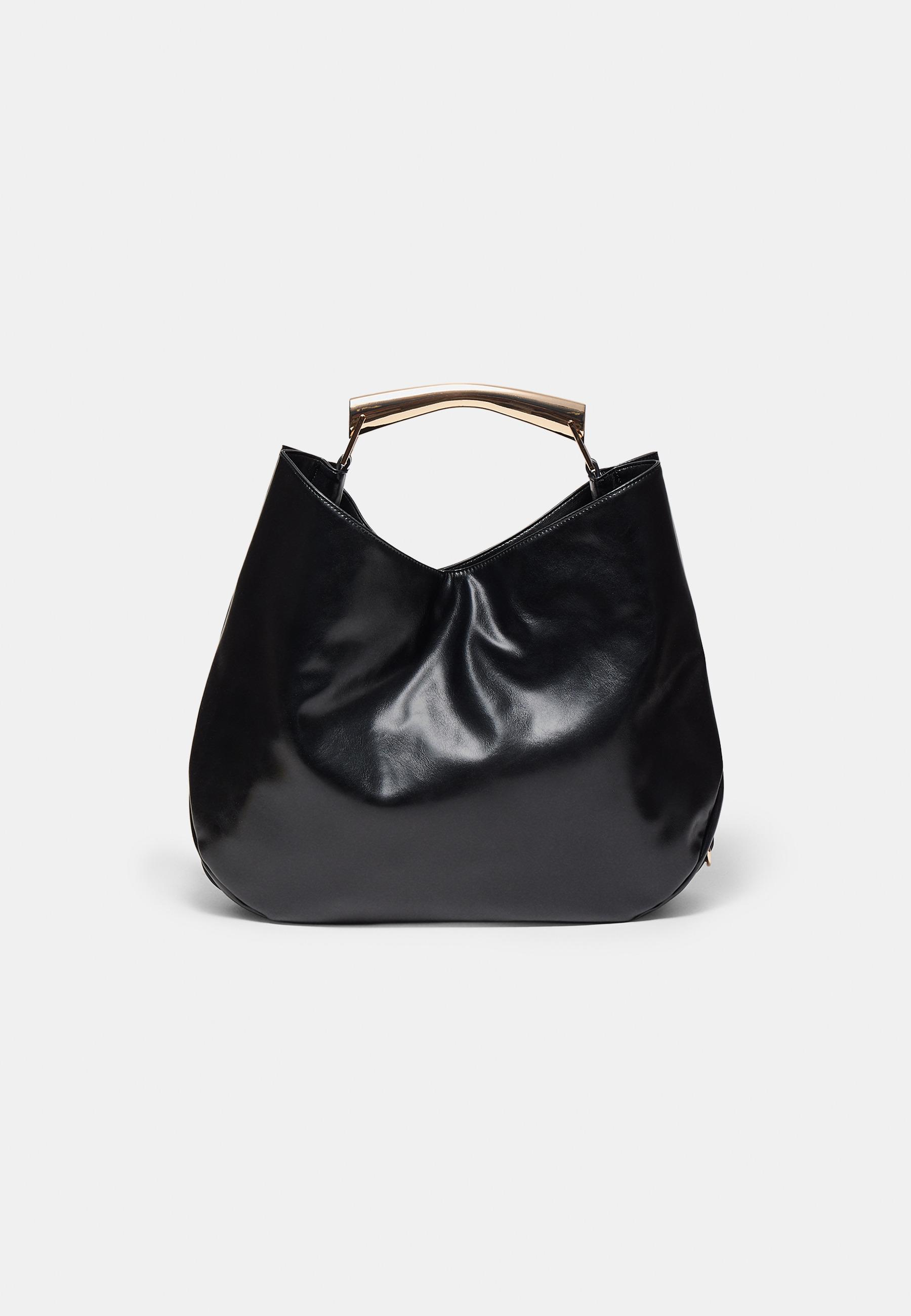 Metal askılı çanta