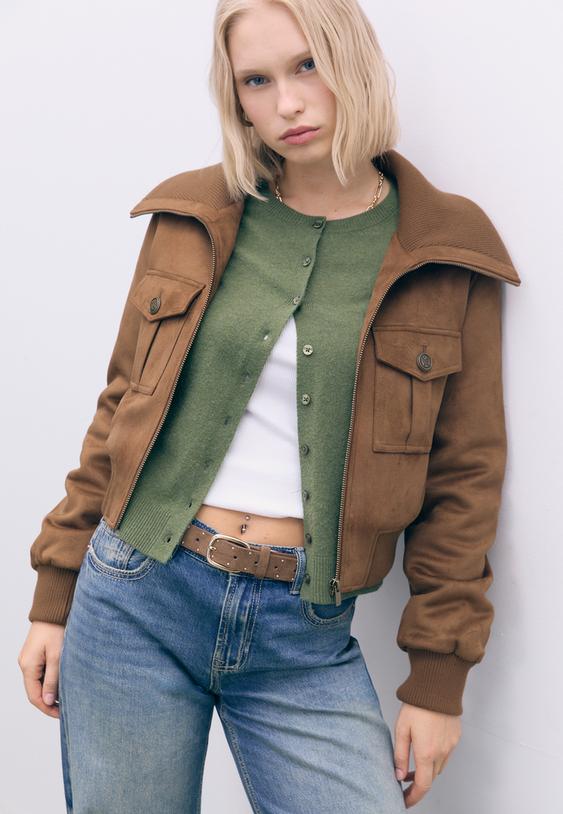 kort jack met ribdetails